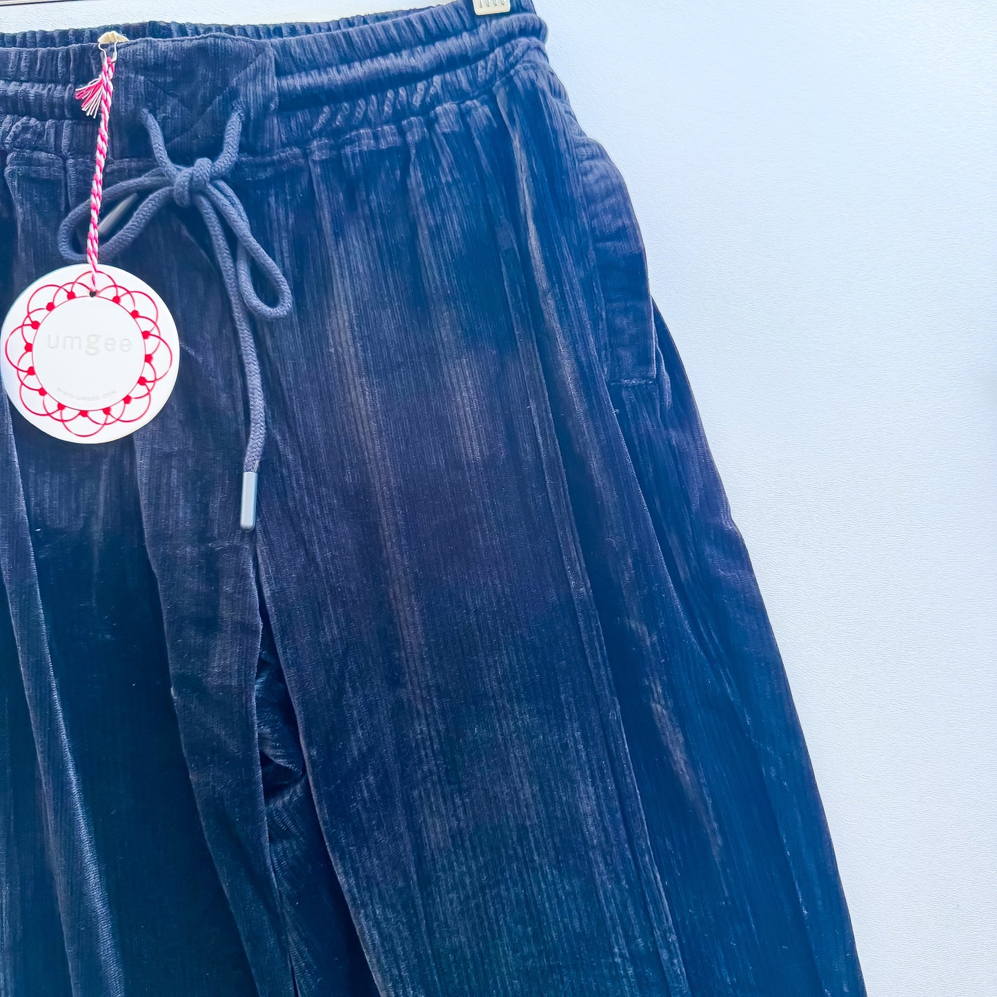 Moonlit Velvet Ribbed Joggers