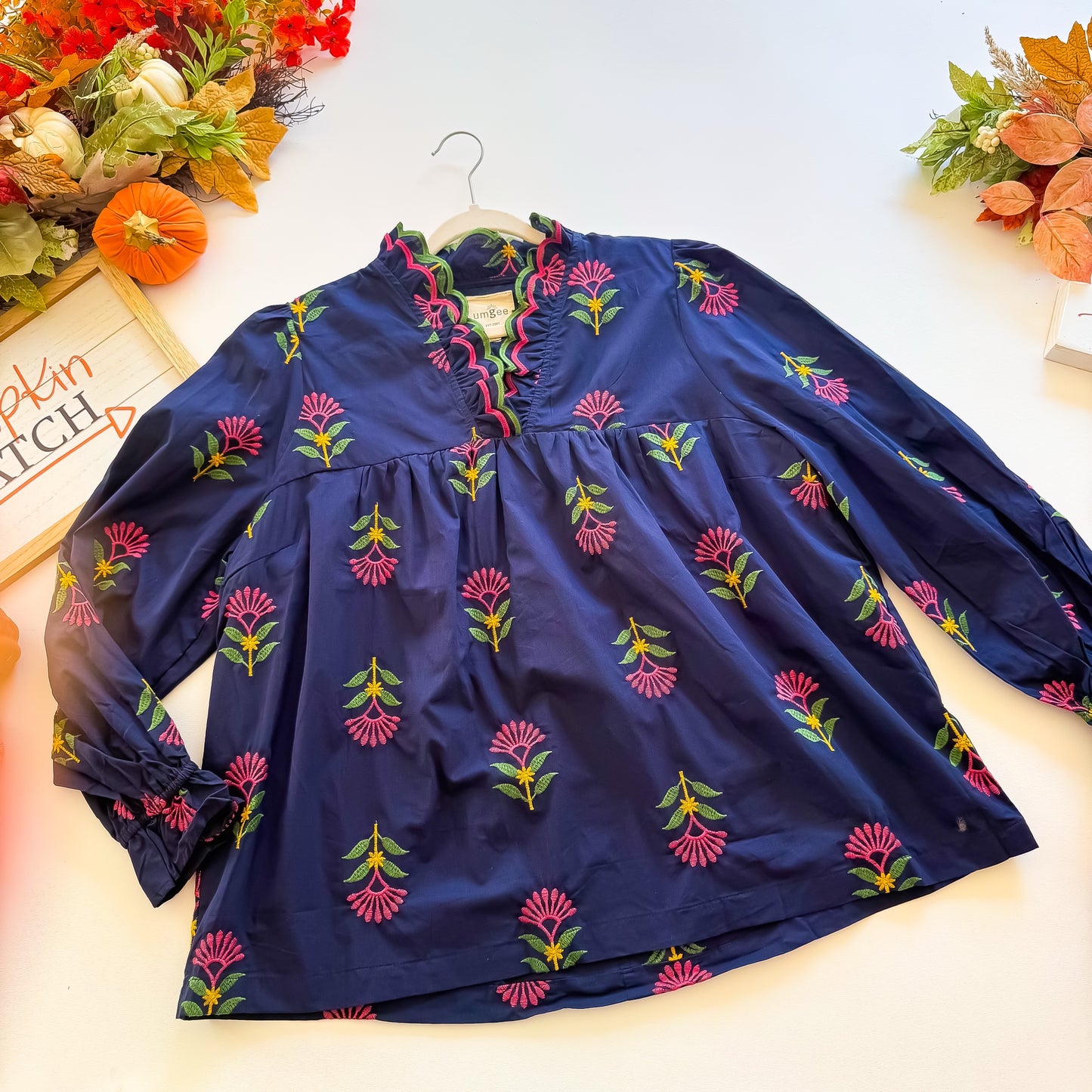 Wildflower Wander Embroidered Blouse