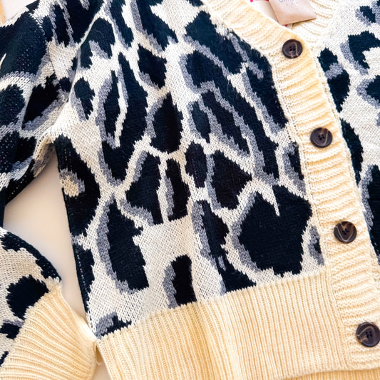 Wild Side Leopard Button Cardigan