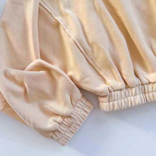 Leaves & Lattes Cropped Pullover