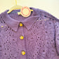 Midnight Hayride Pointelle Cardigan