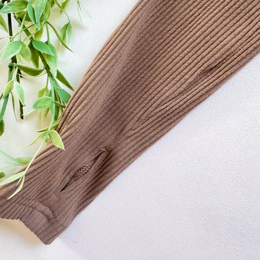 Ribbed Neutral Turtleneck Essential