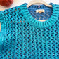 Shimmer Lake Metallic Crochet Sweater
