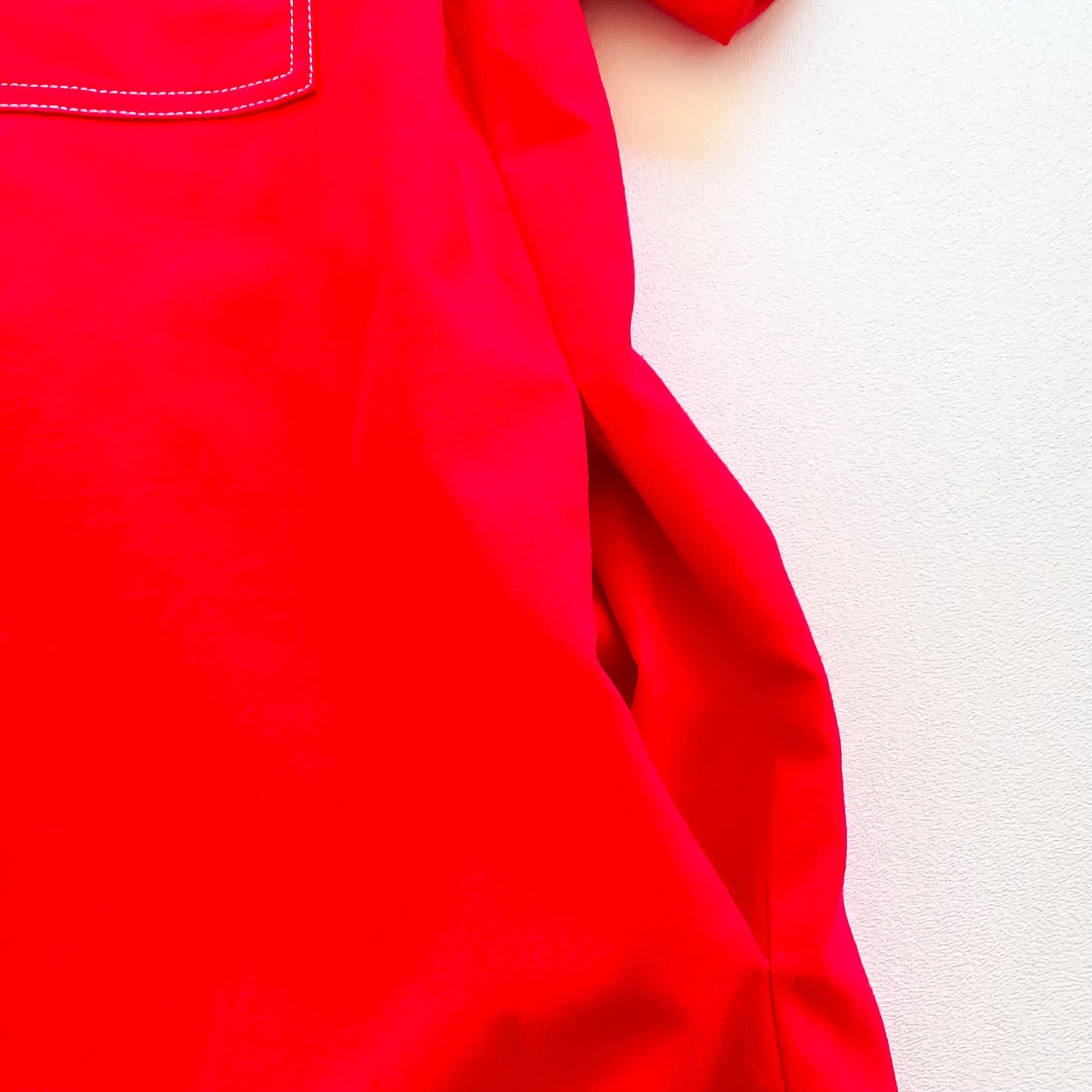 Candy Apple Cutie - Short Sleeve Button Down Shirt Mini Dress With Pockets