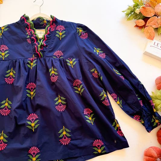 Wildflower Wander Embroidered Blouse