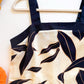 Falling Leaves - Sleeveless Printed Mini Dress With Pockets