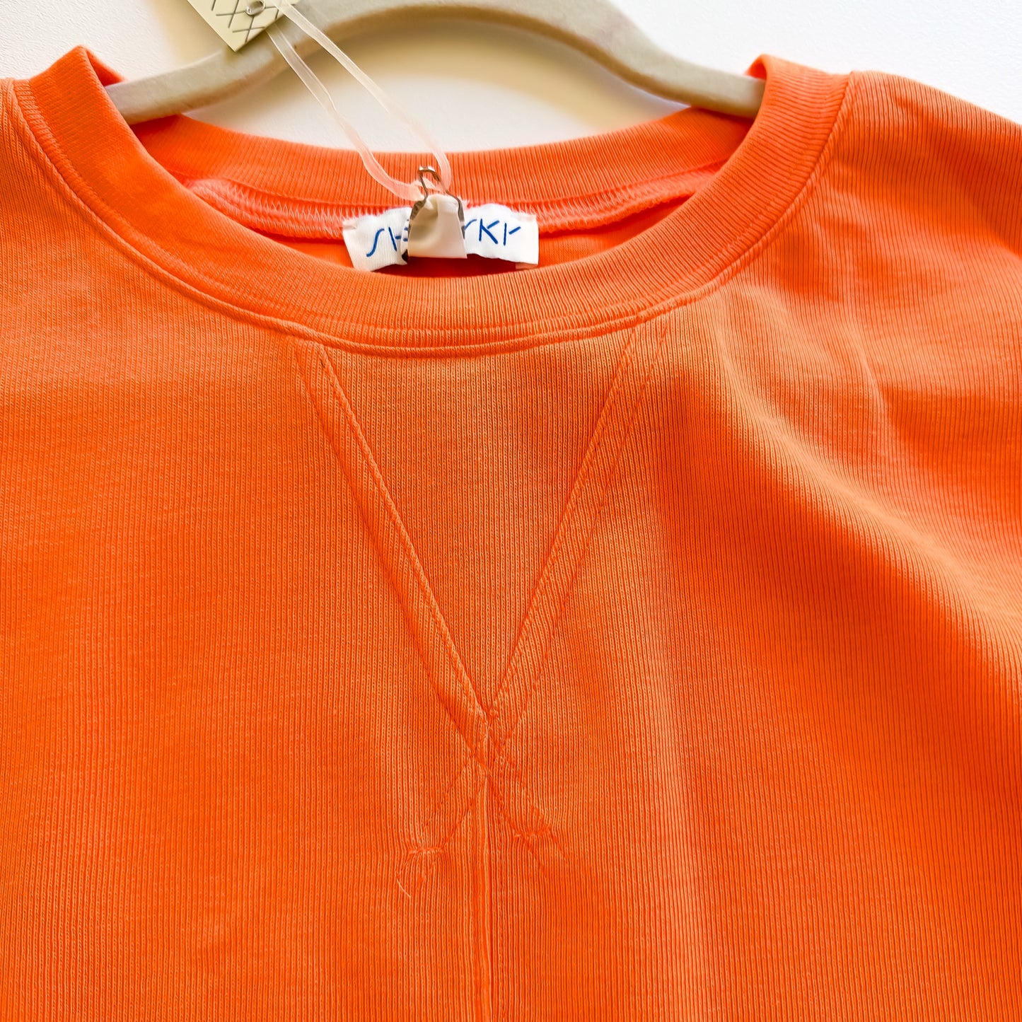 Pumpkin Spice Pearl - Long Sleeve Pearl Heavy Knit Top