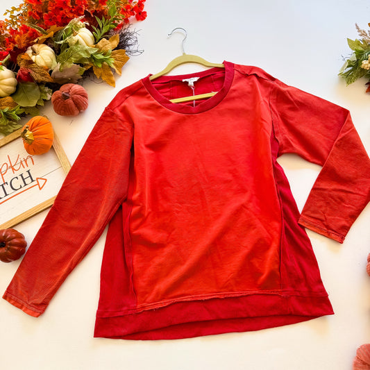 Pumpkin Patch Washed Pullover