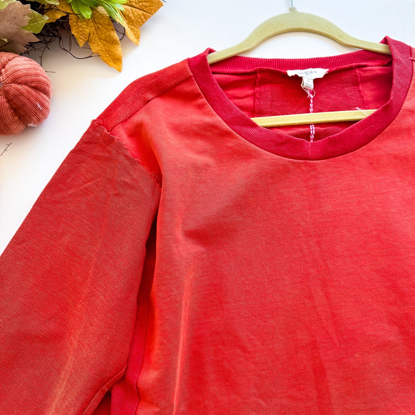Pumpkin Patch Washed Pullover