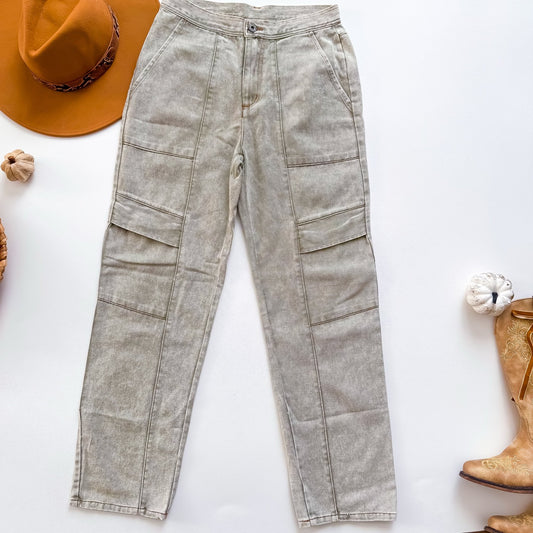 Umgee sage wash utility cargo pants