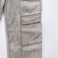 Sage cargo pants leg pocket detail