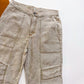 Sage cargo pants waist detail