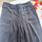 Saddle Up Black Faux Suede Fringe Wide Leg Pants