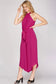 October Ever After halter jumpsuit