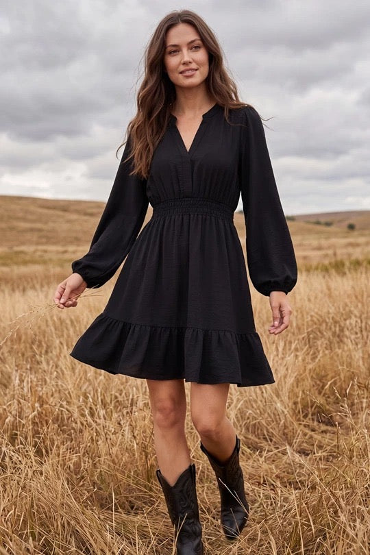 Hayride Honey styled with boots
