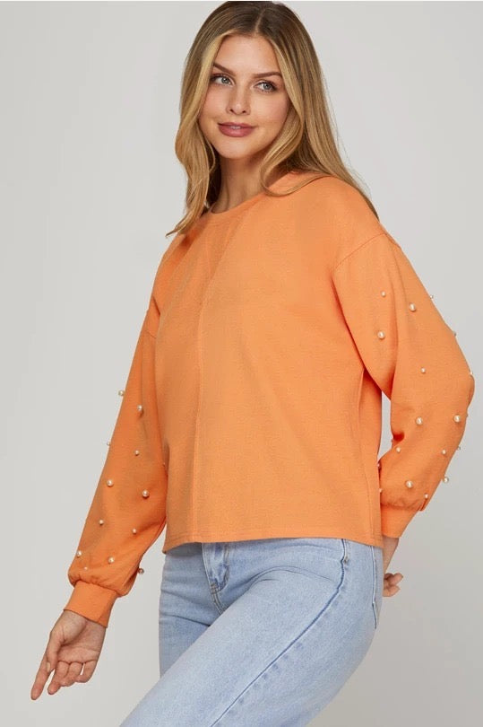 Pumpkin Spice Pearl top
